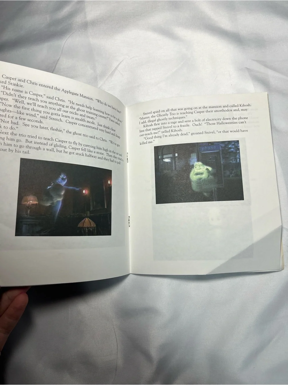 Vintage 1998 Casper A Spirited Beginning Paperback Book Rare‎ Movie Tie In